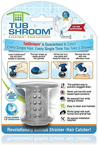 TubShroom Locks Up Hair Protects Pipes