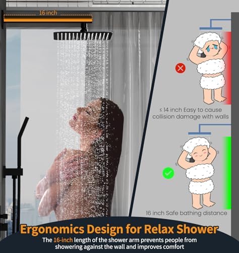 Sturdy 304 Steel Shower Kit for Luxurious Showers