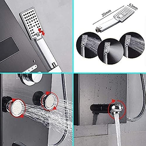 Long-lasting shower panel