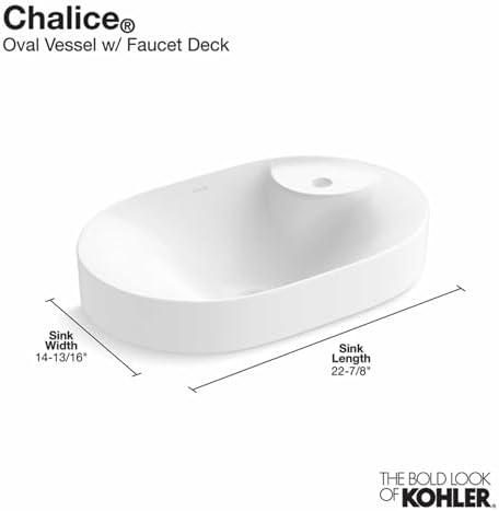 31705-1-0 cholie oval vessel sink