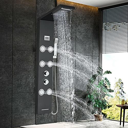Stainless Steel Shower Head with Jets